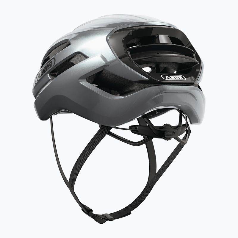 Casco da ciclismo ABUS Taipan graphite silver 3