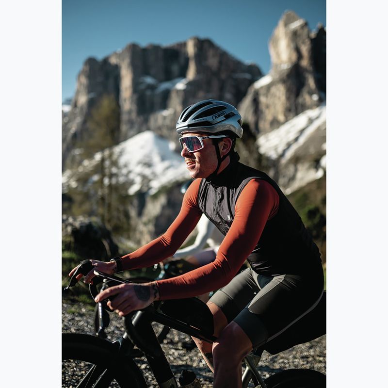 Casco da ciclismo ABUS Taipan graphite silver 6