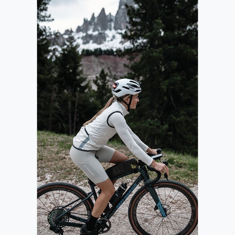 Casco da ciclismo ABUS Taipan LED shiny white 7