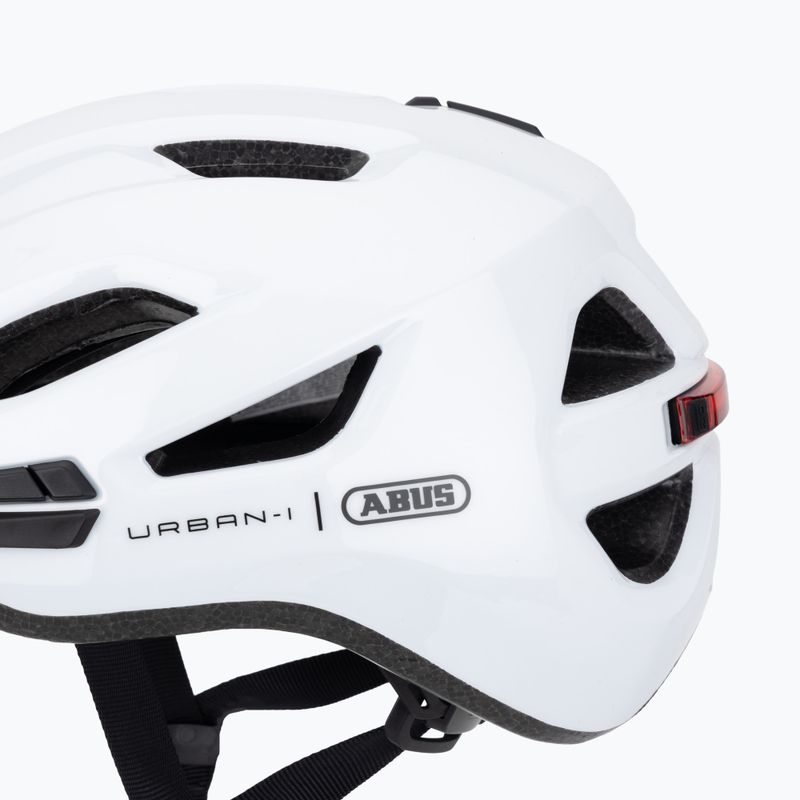 Casco da ciclismo ABUS Urban-I 4.0 shiny white 7