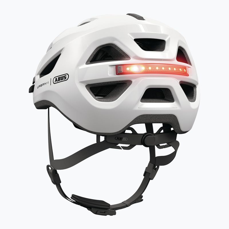 Casco da ciclismo ABUS Urban-I 4.0 shiny white 3