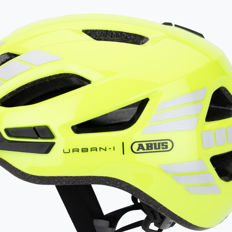 Casco da ciclismo ABUS Urban-I 4.0 signal yellow 7