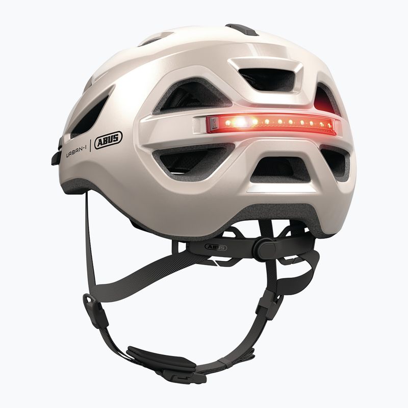 Casco da ciclismo ABUS Urban-I 4.0 champagne gold 3