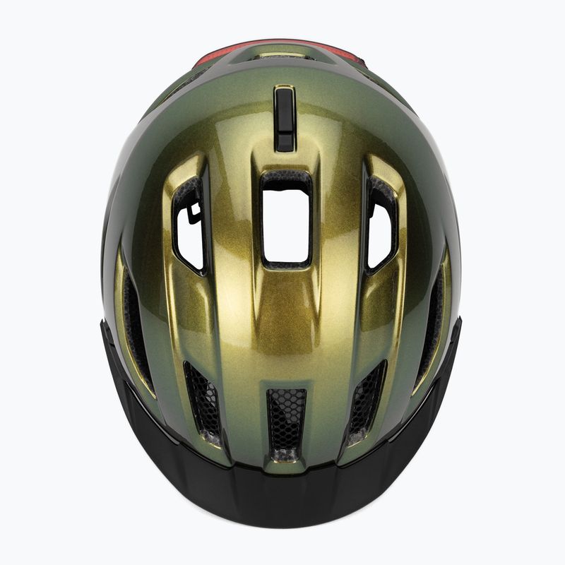 Casco da ciclismo ABUS Urban-I 4.0 green pepper 6