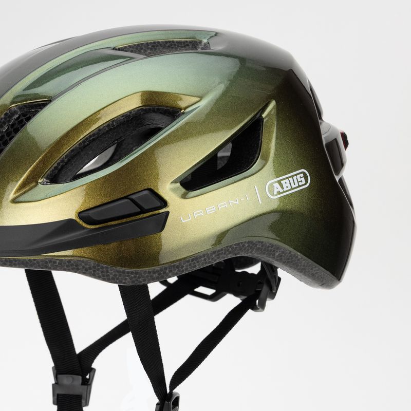 Casco da ciclismo ABUS Urban-I 4.0 green pepper 8