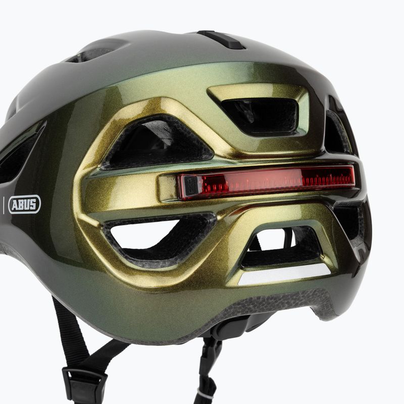 Casco da ciclismo ABUS Urban-I 4.0 green pepper 9