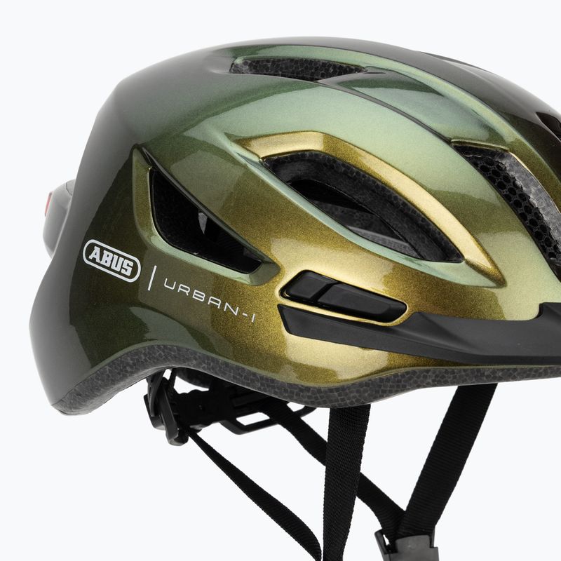 Casco da ciclismo ABUS Urban-I 4.0 green pepper 10