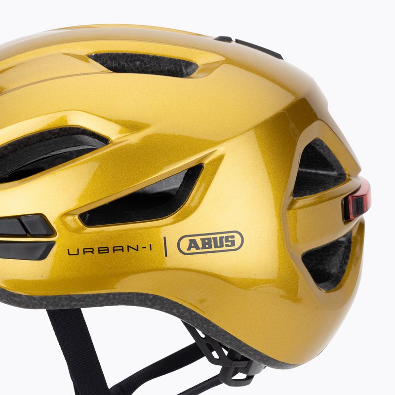 Casco da ciclismo ABUS Urban-I 4.0 honey yellow 7