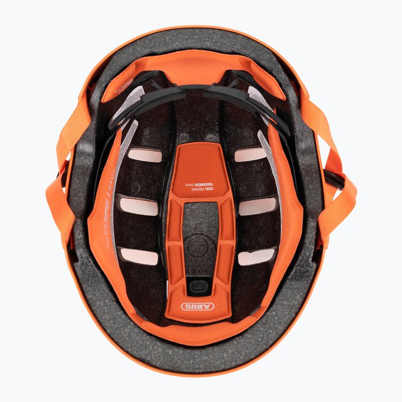 Casco da ciclismo ABUS Xoxo mono orange 5