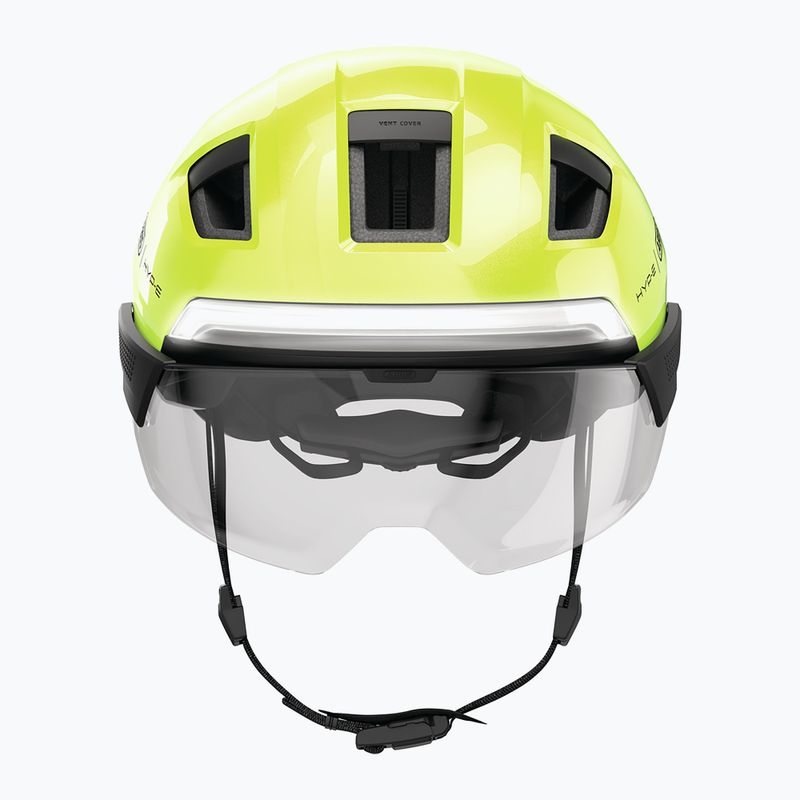 Casco da bici con indicatori di direzione ABUS Hyp-e Ace signal yellow 13
