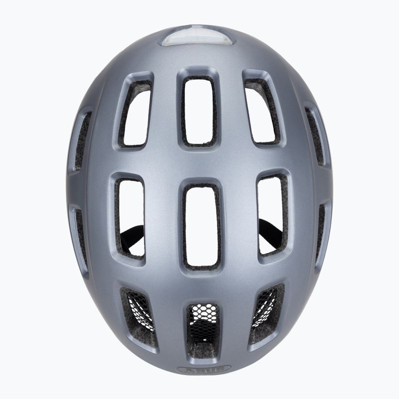 Casco da bici per bambini ABUS Youn-I 2.0 graphite silver 6