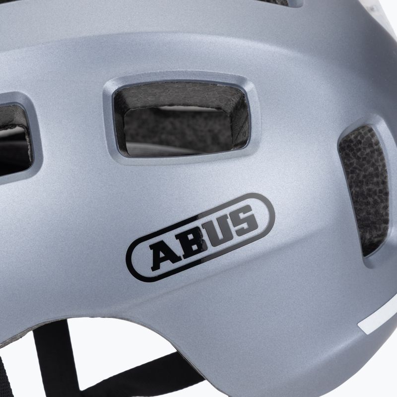 Casco da bici per bambini ABUS Youn-I 2.0 graphite silver 7