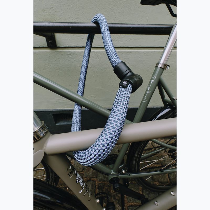 Chiusura per bicicletta ABUS Yarnit 4004K/110 denim blue 3