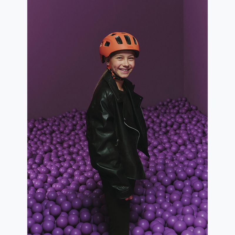 Casco da bici per bambini ABUS Youn-I 2.0 mono orange 7