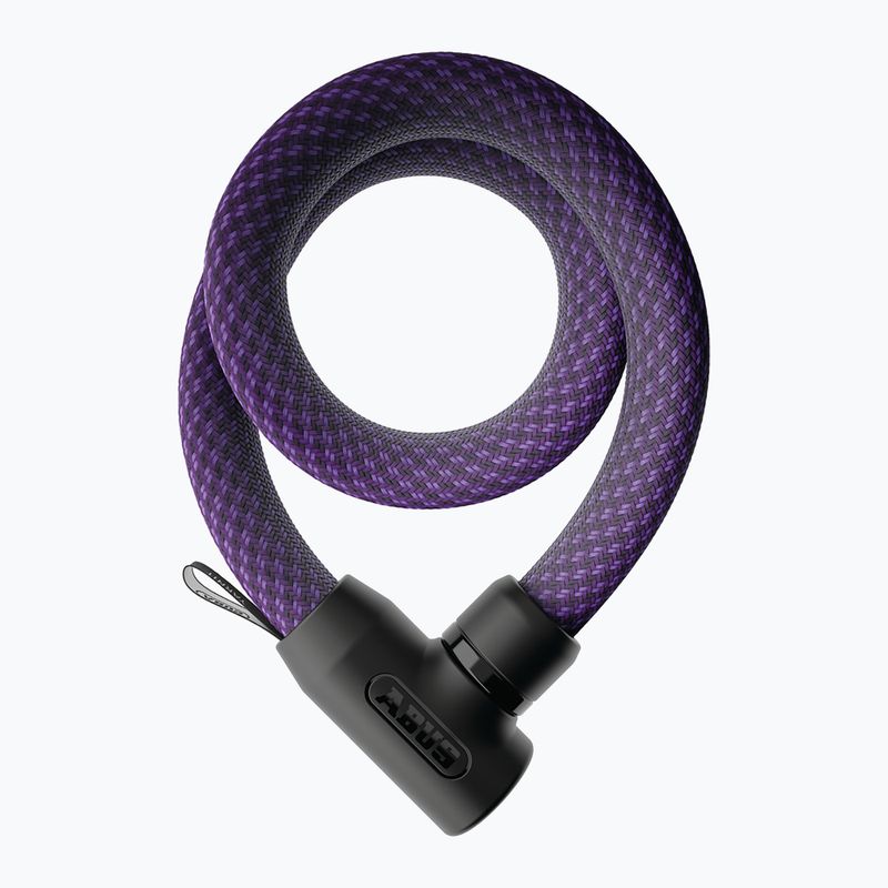 Chiusura per bicicletta ABUS Yarnit 4004K/110 midnight purple