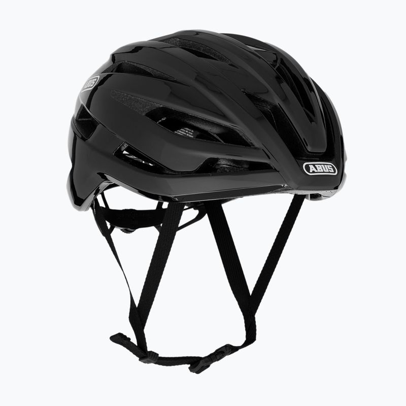 Casco da bicicletta ABUS StormChaser nero lucido