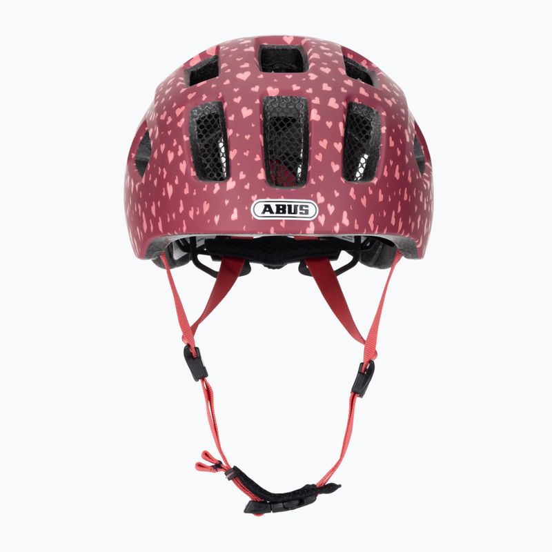 Casco da bici per bambini ABUS Youn-I 2.0 cuore di ciliegia 2