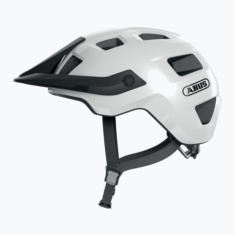 Casco da bici ABUS MoTrip bianco lucido 3