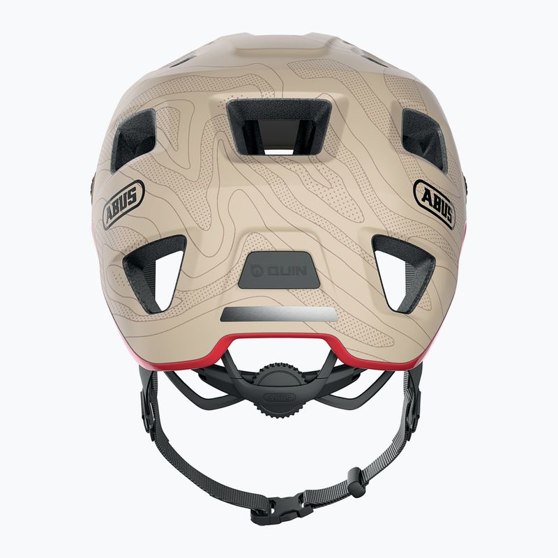 Casco da bicicletta ABUS MoDrop color cammello scuro 5