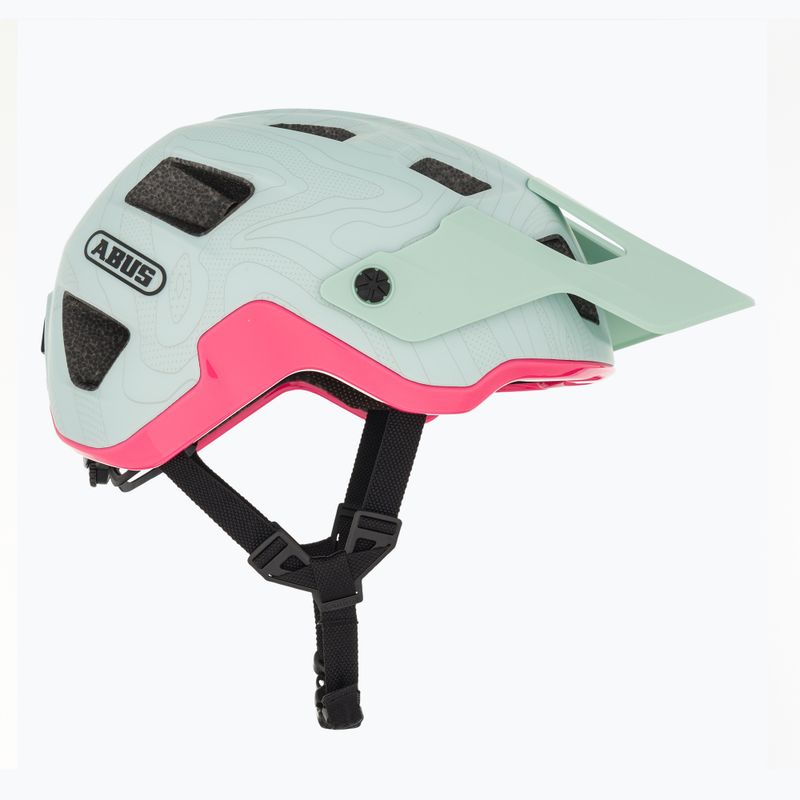 Casco da bicicletta ABUS MoDrop alla menta ghiacciata 4