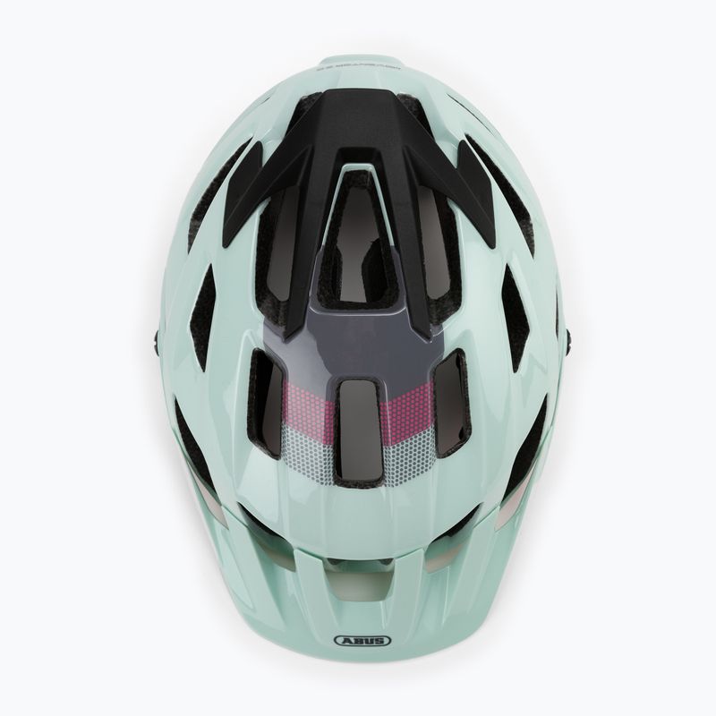 Casco da bicicletta ABUS Moventor 2.0 menta ghiacciata 6