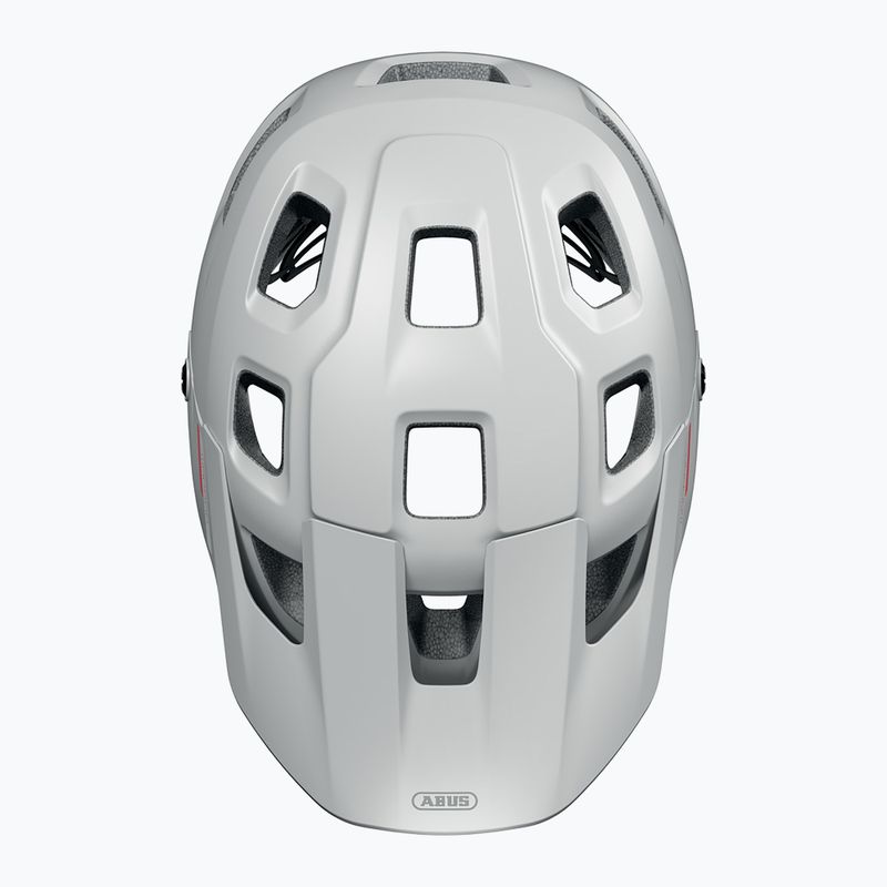 ABUS MoDrop casco da bicicletta in pile bianco 3