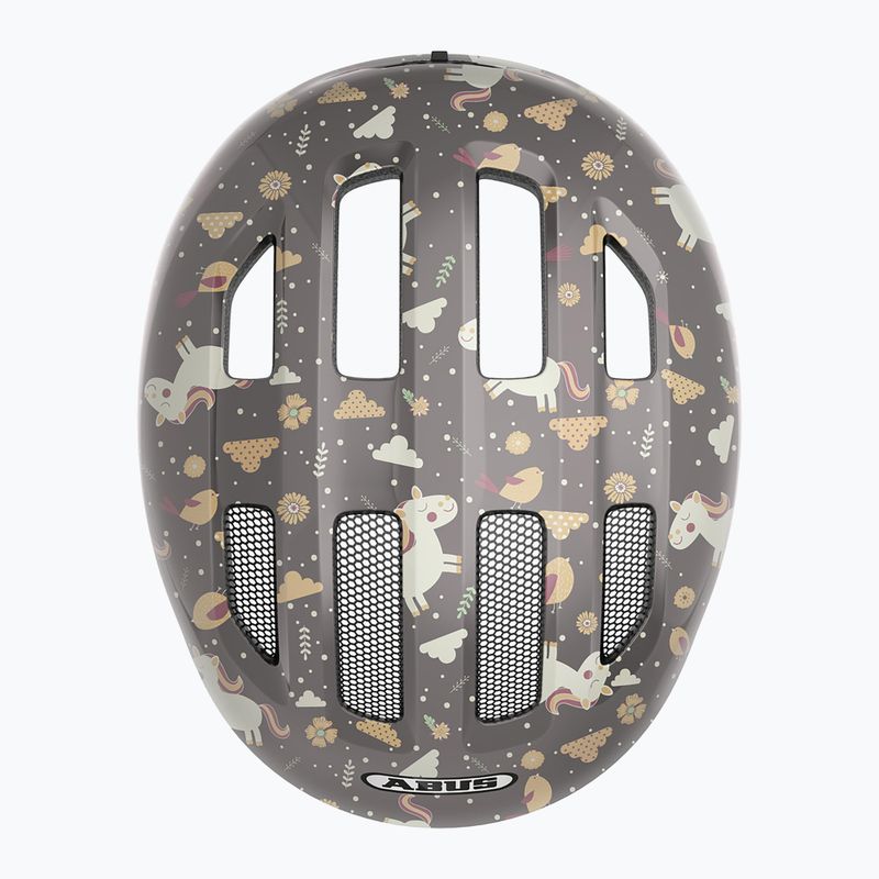 Casco da bici per bambini ABUS Smiley 3.0 grey horse 4