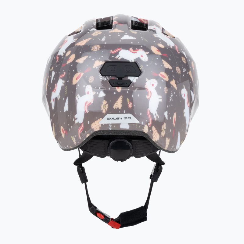 Casco da bici per bambini ABUS Smiley 3.0 grey horse 4