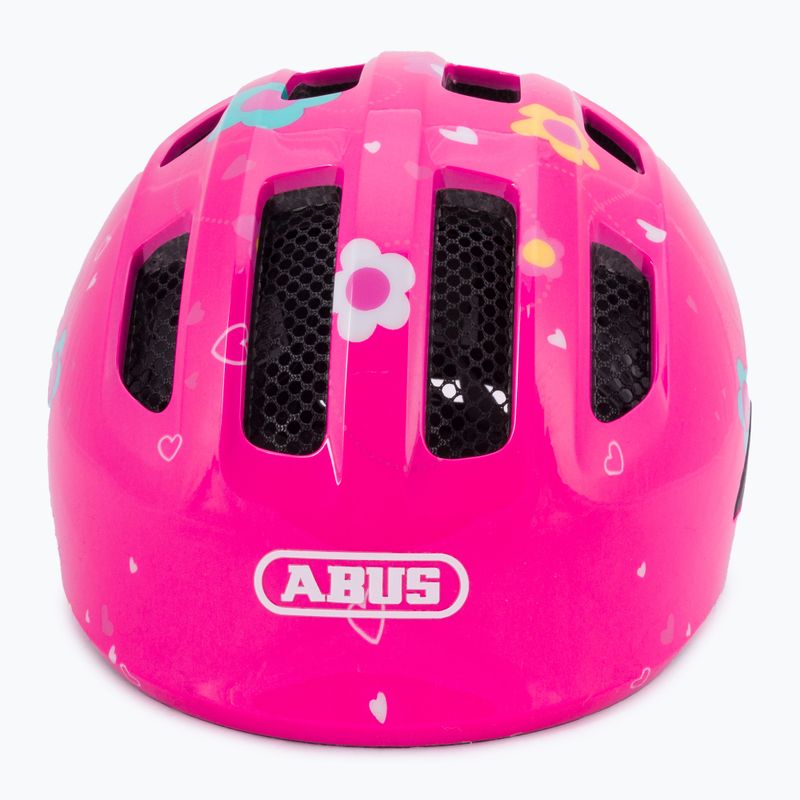 Casco da bici per bambini ABUS Smiley 3.0 rosa farfalla 2