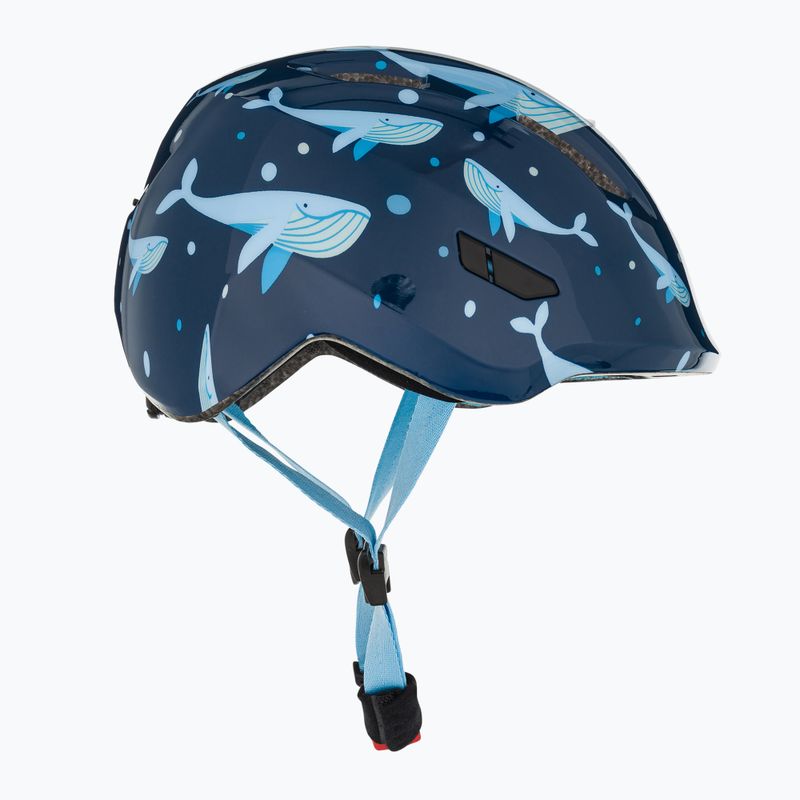 Casco da bicicletta per bambini ABUS Smiley 3.0 balena blu 4