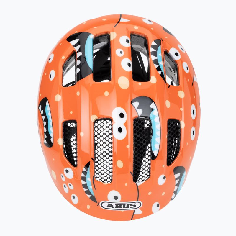 Casco da bici per bambini ABUS Smiley 3.0 orange monster 6
