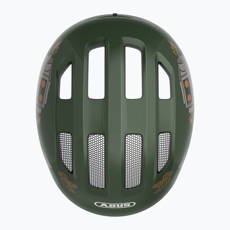 Casco da bicicletta per bambini ABUS Smiley 3.0 verde robo 7