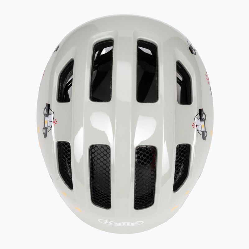 Casco da bicicletta per bambini ABUS Smiley 3.0 grigio polizia 6