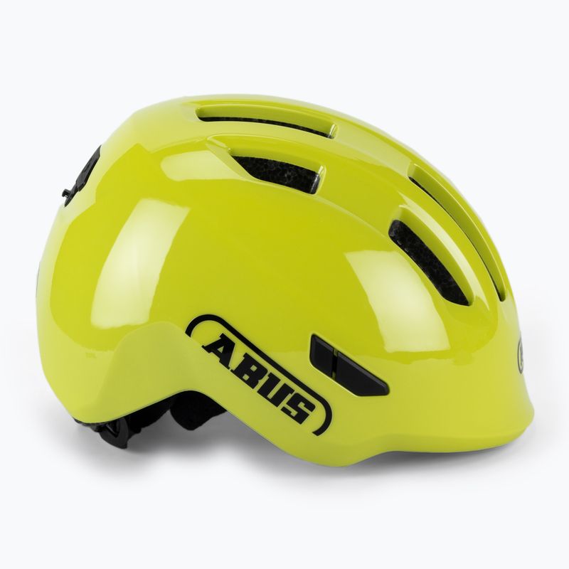 Casco da bici ABUS per bambini Smiley 3.0 giallo lucido 3