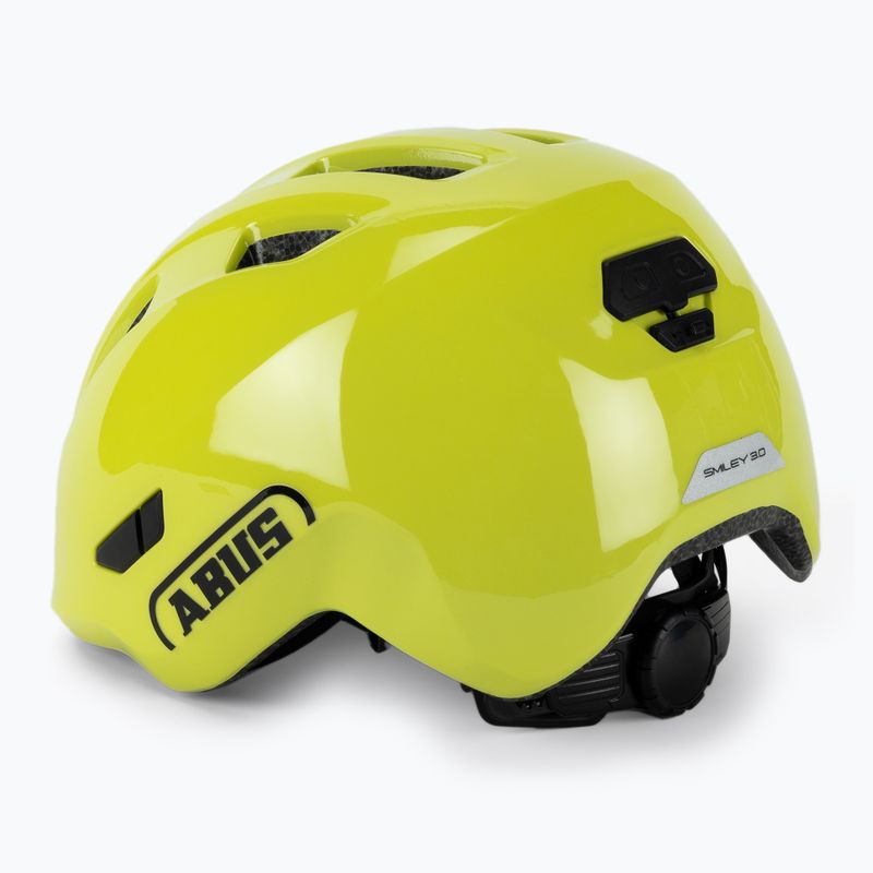 Casco da bici ABUS per bambini Smiley 3.0 giallo lucido 4