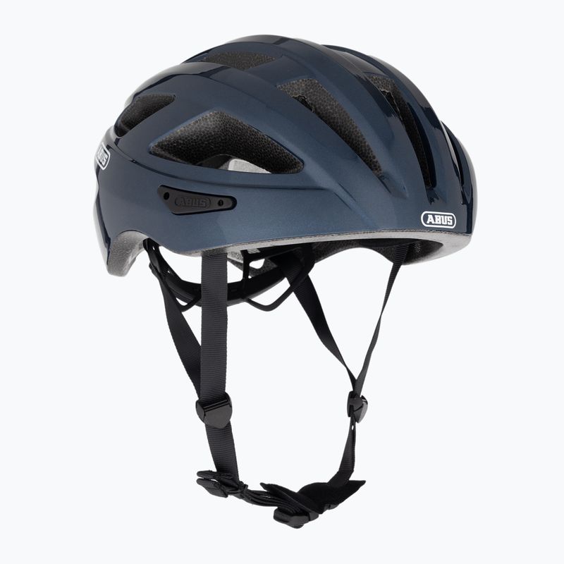 Casco da bicicletta ABUS Macator blu notte