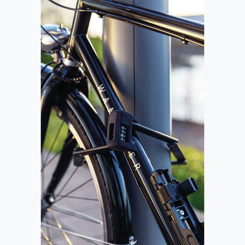 Lucchetto per bicicletta ABUS Bordo 6000C/90 SH Combo nero 4