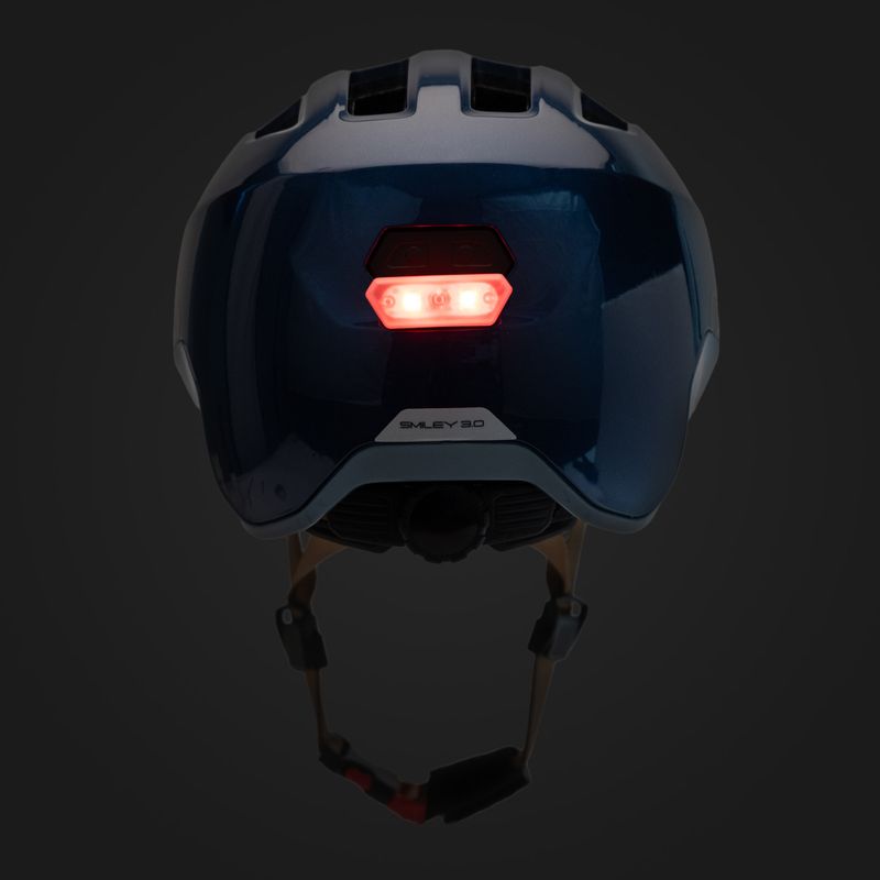 Casco da bici per bambini ABUS Smiley 3.0 ACE LED blu royal 8