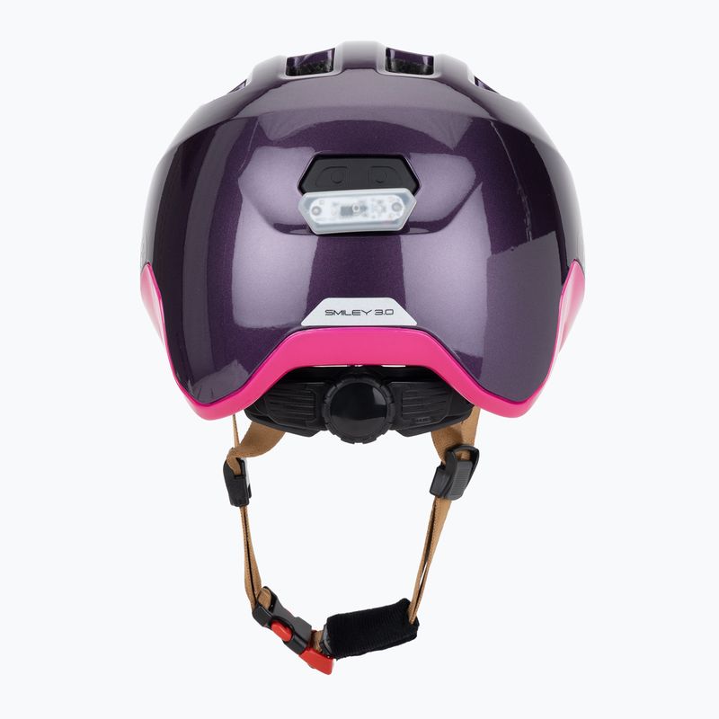 ABUS Casco da bici per bambini Smiley 3.0 ACE LED royal purple 4