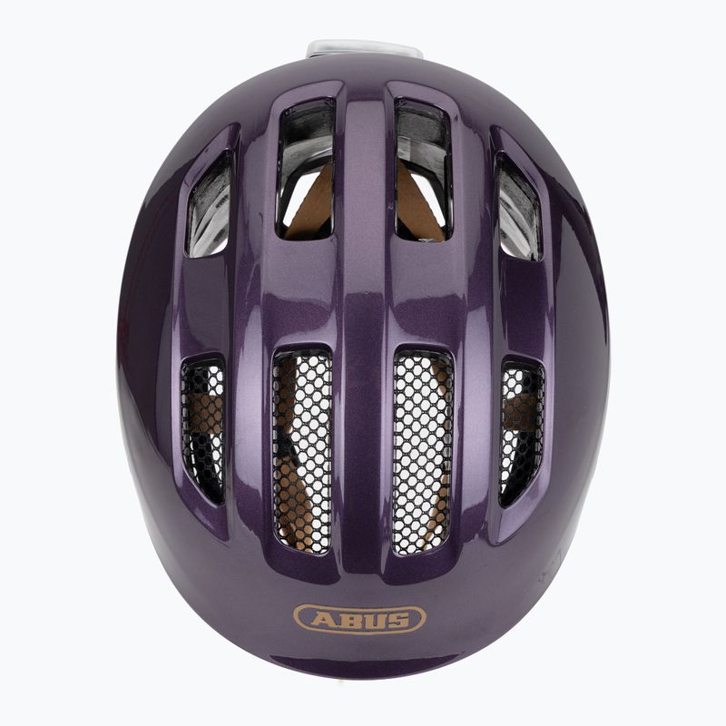 ABUS Casco da bici per bambini Smiley 3.0 ACE LED royal purple 6