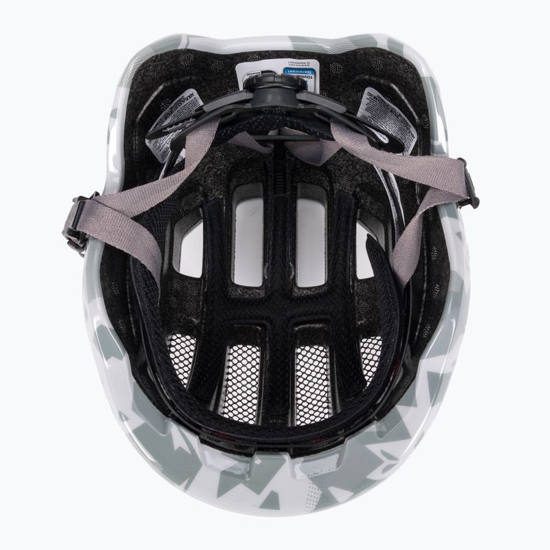 Casco da bici per bambini ABUS Smiley 3.0 ACE LED bianco lucido 5