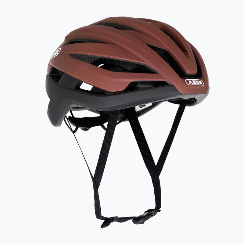 Casco da bicicletta ABUS StormChaser rosso luna di sangue