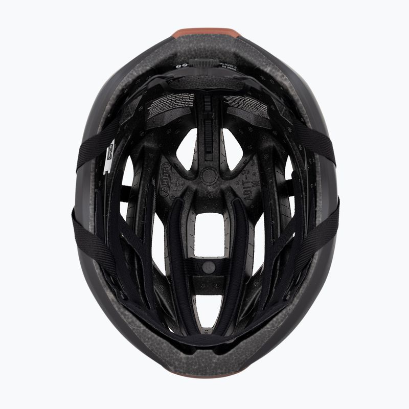 Casco da bicicletta ABUS StormChaser rosso luna di sangue 2