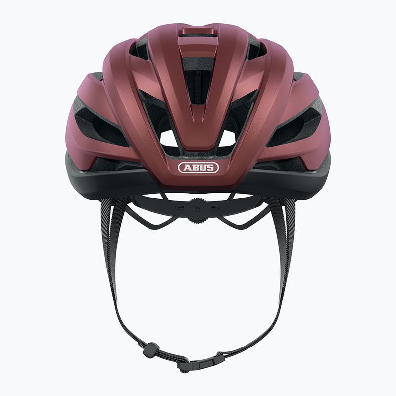 Casco da bicicletta ABUS StormChaser rosso luna di sangue 4