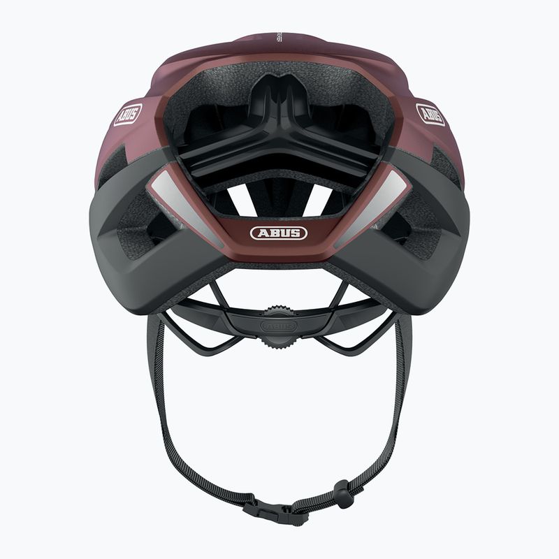 Casco da bicicletta ABUS StormChaser rosso luna di sangue 5