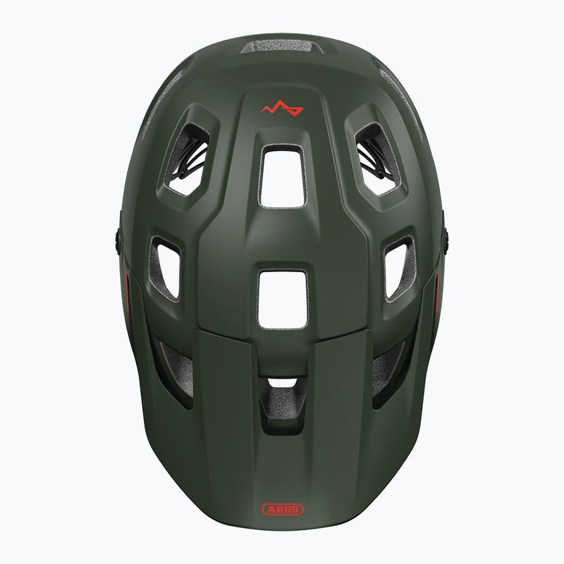 Casco da ciclismo ABUS MoDrop MIPS pine green 4