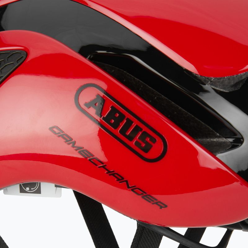 Casco da bicicletta ABUS GameChanger rosso fiammante 8
