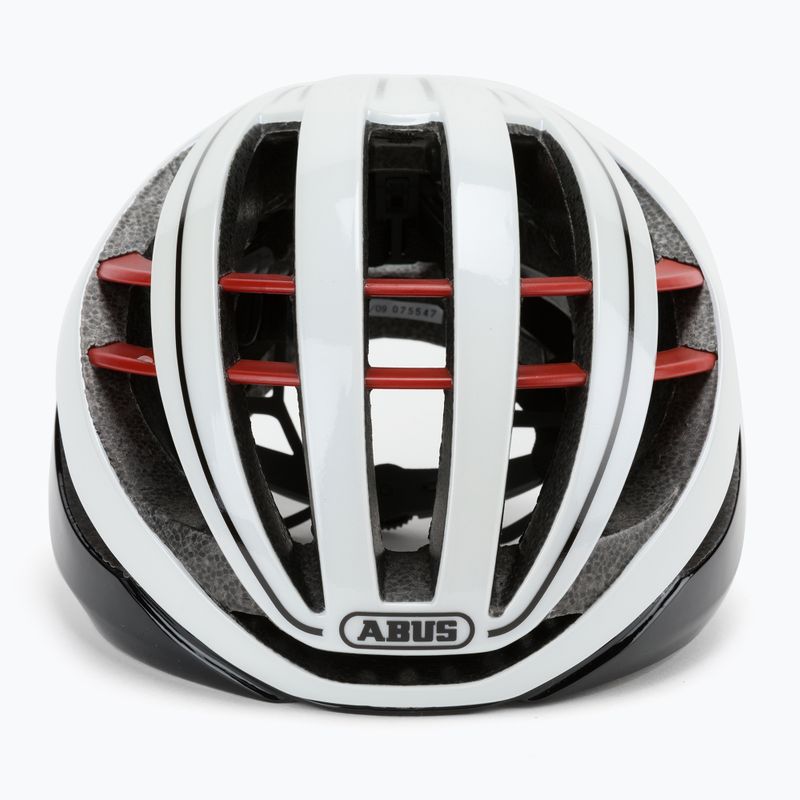 Casco da bici ABUS Aventor rosso fiammante 2