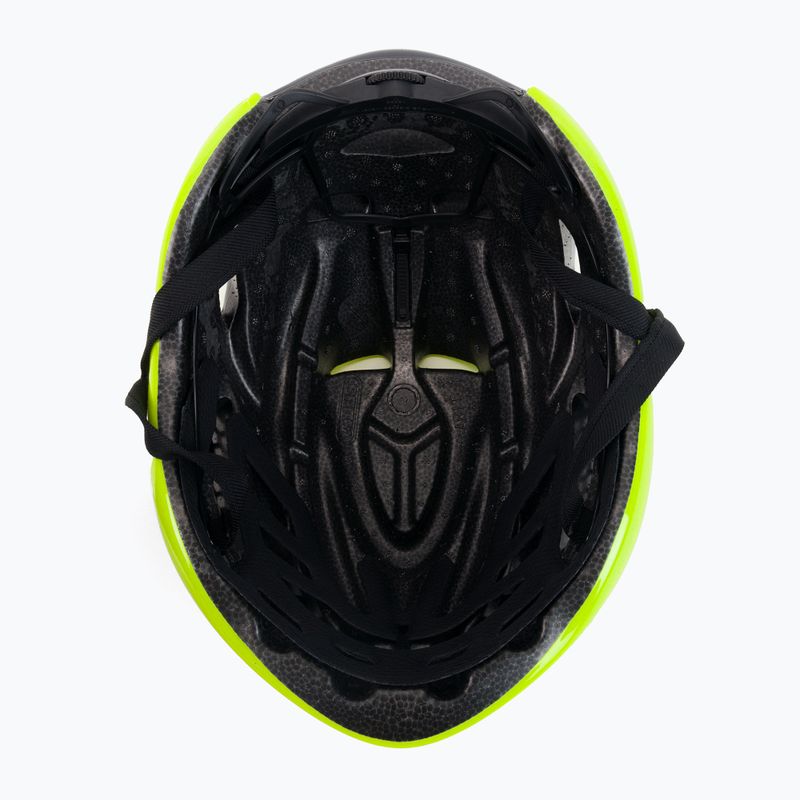 Casco da bicicletta ABUS GameChanger giallo neon 5