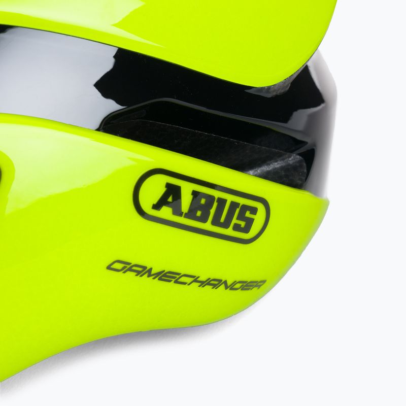 Casco da bicicletta ABUS GameChanger giallo neon 7